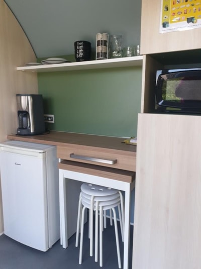 Coco Sweet 17m² - 2 bedrooms + Half-covered terrace (without toilet blocks)