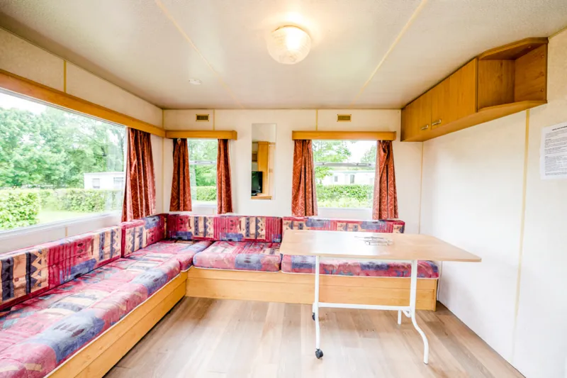 Mobil Home Vintage Standard 20M² - 2 Chambres + Terrasse Non-Couverte + Tv