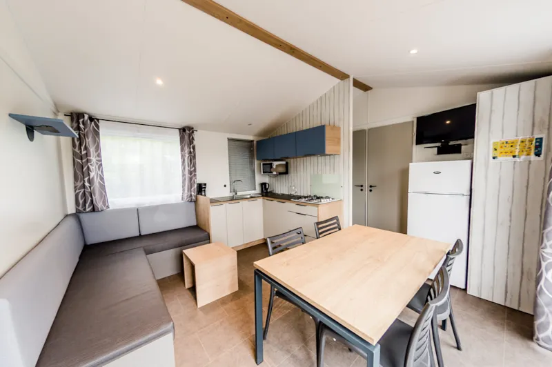 Mobil-Home Limousin Confort 30M² Vue Lac (3Ch-6Pers)+Terrasse Couverte+Tv