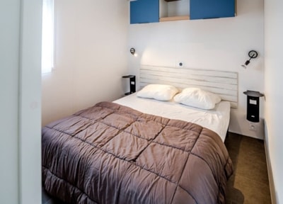 Mobile-home Limousin Confort 30m² - 3 bedrooms + sheltered terrace + TV