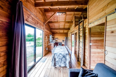Chalet Confort 50m² - 3 bedrooms + sheltered terrace + TV + oven