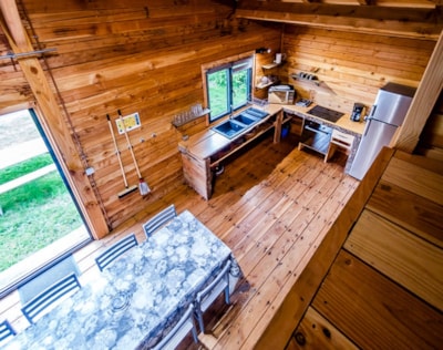 Chalet Confort 50m² - 3 bedrooms + sheltered terrace + TV + oven