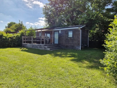 Mobile-home Limousin Confort 30m² - 3 bedrooms + sheltered terrace + TV