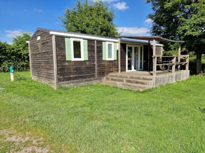 Mobile-home Family Confort 40m² - 4 bedrooms + sheltered terrace + TV