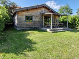 Huuraccommodatie(s) - Chalet Confort 50M² - 3 Slaapkamers + Overdekt Terras + Tv + Oven - Flower Camping des Lacs