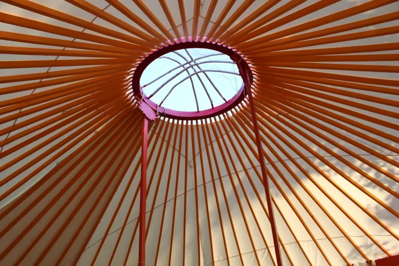 Yourte Traditionnelle 50M2 (6Pers) (Sans Sanitaires)