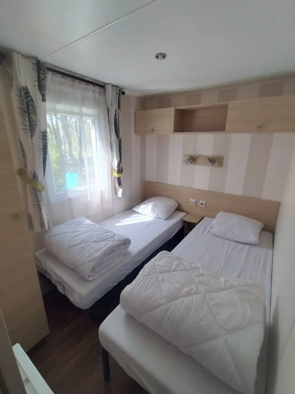 Mobil-Home 3 Ch Prémium  Terrasse Couverte, Tv, Climatisation, Lave-Vaisselle