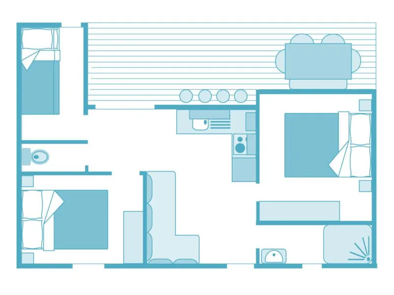 Chalet Lavande **** Climatisé - 3 Chambres