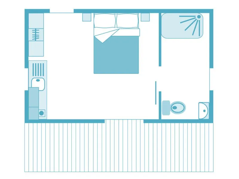Studio*** Climatisé - Pmr