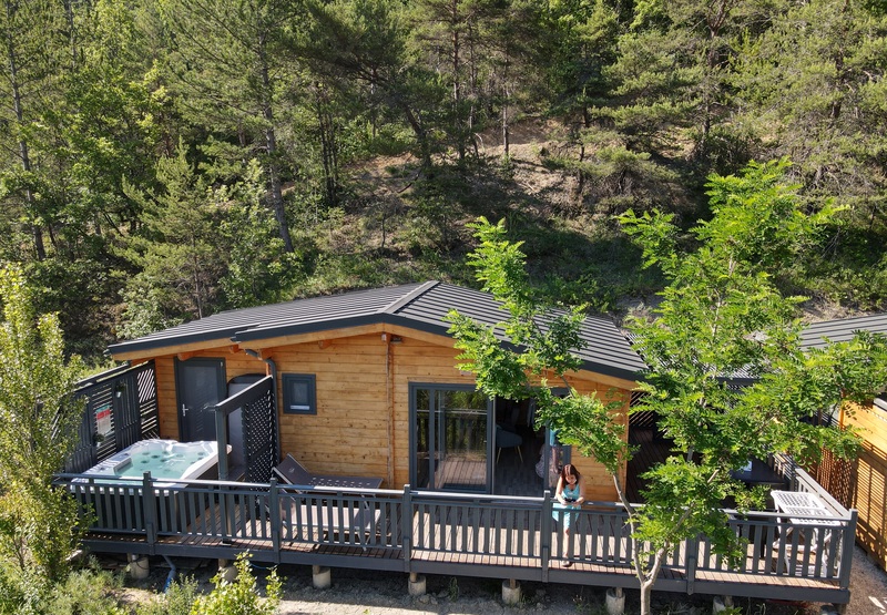 Mietunterkunft - Hütte Devès Premium 2 Zimmer - Klimaanlage + Spa - YELLOH! VILLAGE - LES RAMIÈRES