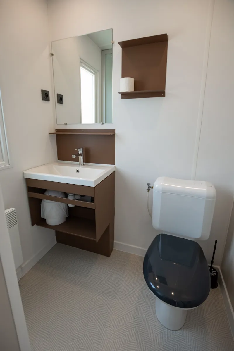 Mobil-Home Confort 2 Pers 1 Ch 1 Sdb