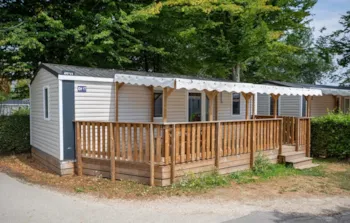 Mietunterkunft - Komfort Mobilheim Für 4 Personen 33 M2 - 2 Schlafzimmer - 2 Badezimmer - Camping La Presqu'île de Champaubert