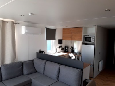 PREMIUM mobile home with 2 bedrooms and 1 bathroom, lake view — 2