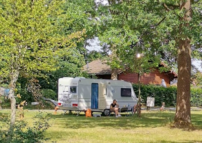Caravan pitch = 72m² — 3
