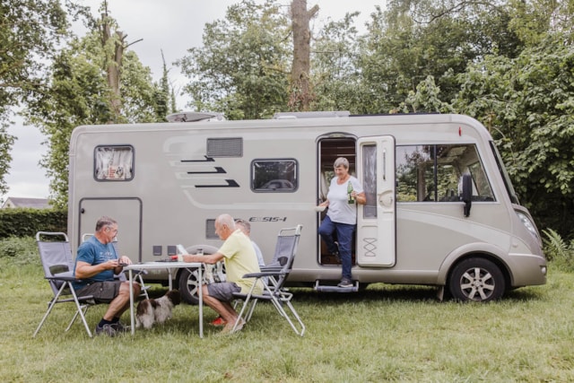 Camper pitch = 72m²