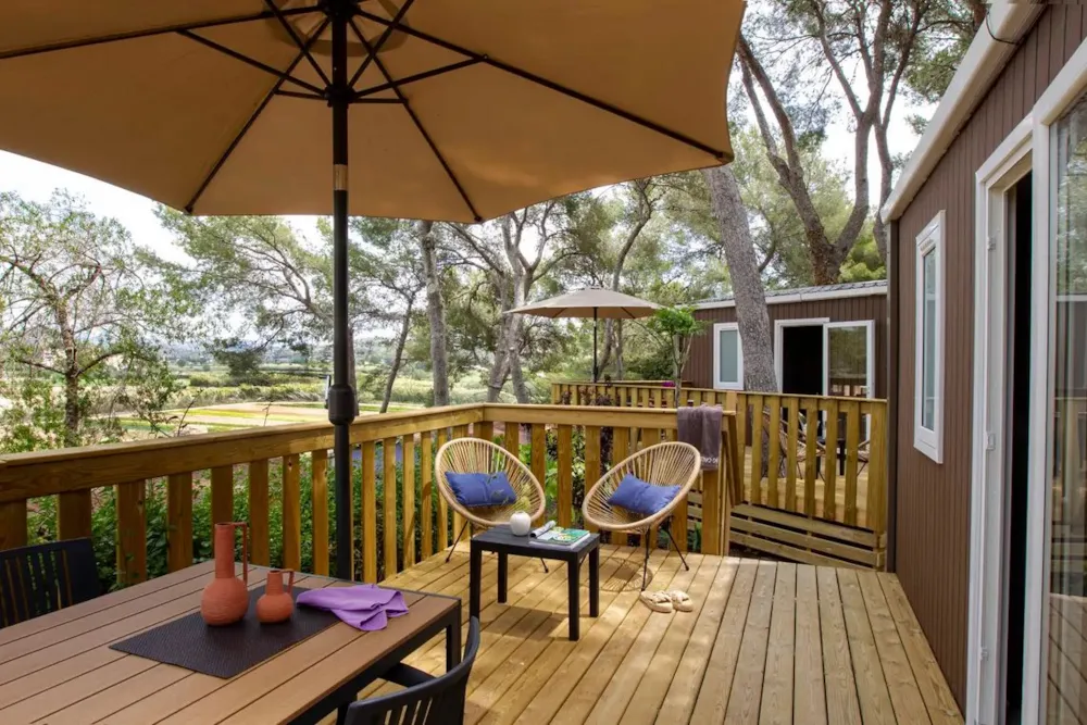 Huuraccommodatie(s) - Mobilhome Titania - Camping Caledonia SL