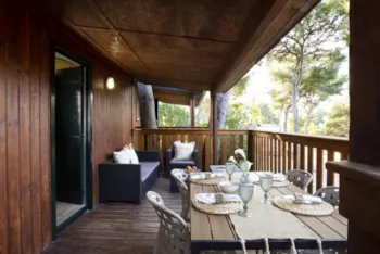 Mietunterkunft - Bungalow Lombok - Camping Caledonia SL