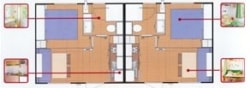 CLASSIC DUO Mobile Home, 1 bedroom, TV