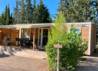 PREMIUM Mobile Home, 3 bedrooms, air conditioning, TV, dishwasher