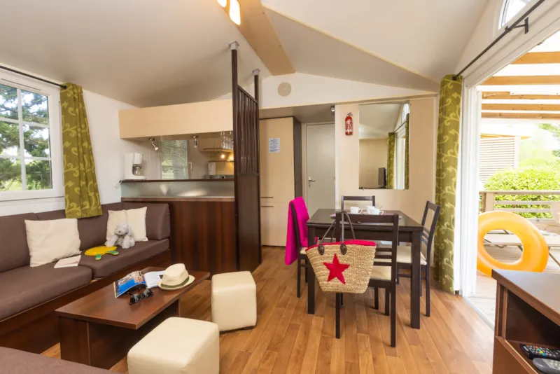 Mobil-Home Privilege 2 Ch. Clim-Tv. 35 M².