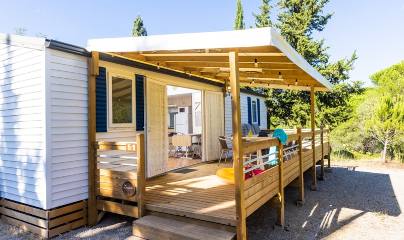 Mobil-Home PRIVILEGE 3-Bett. CLIM-TV. 37 m².