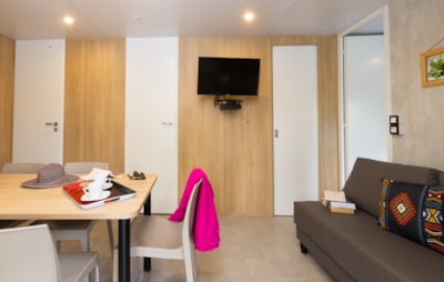 PREMIUM Mobile Home, 3 bedrooms, air conditioning, TV, dishwasher