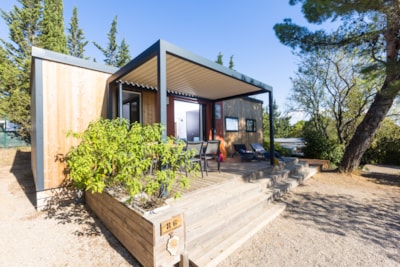 PREMIUM Mobile Home 3 bedrooms SPA- AIR CONDITIONING-TV-Dishwasher-2 bathrooms