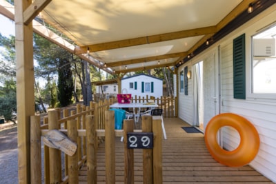 PRIVILEGE Mobile Home, 2 bedrooms, air conditioning, TV, 25 m²
