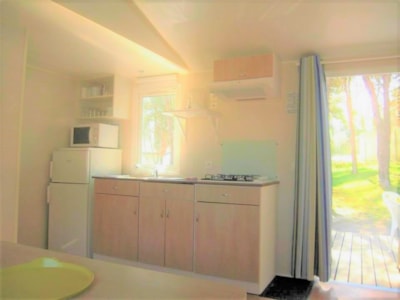 PRIVILEGE Mobile Home, 2 bedrooms, air conditioning, TV. 29m²