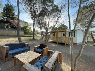 PRIVILEGE Mobile Home, 2 bedrooms, air conditioning, TV. 29m²