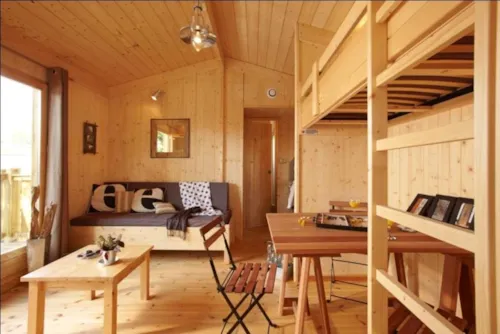Location - Chalet Sur Pilotis **** 1 Chambre Climatisé - image n°3 - YELLOH! VILLAGE - DOMAINE PROVENCAL