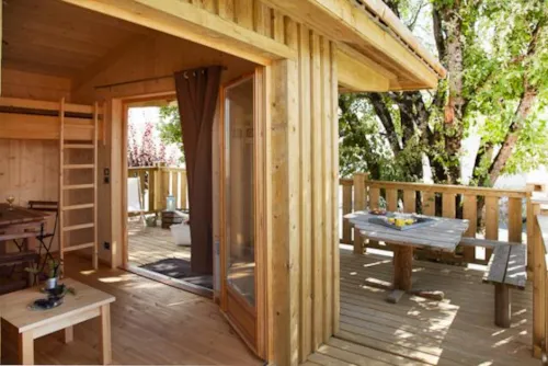 Location - Chalet Sur Pilotis **** 1 Chambre Climatisé - image n°2 - YELLOH! VILLAGE - DOMAINE PROVENCAL