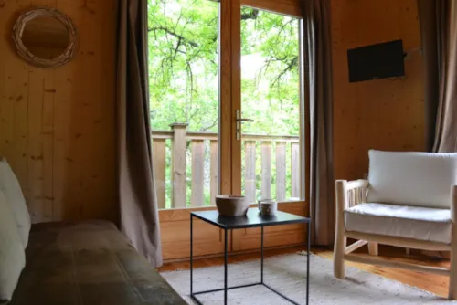 Location - Chalet Sur Pilotis **** 1 Chambre Climatisé - image n°7 - YELLOH! VILLAGE - DOMAINE PROVENCAL