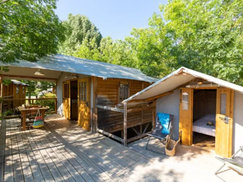 Accommodation - Cabin *** 3 Bedrooms - image n°2 - YELLOH! VILLAGE - DOMAINE PROVENCAL