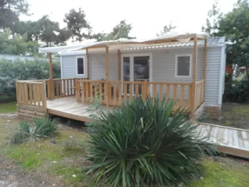 Mietunterkunft - Mobilheim Cosy Barrierefrei - 22 M² - 2 Schlafzimmer - CHM Monta