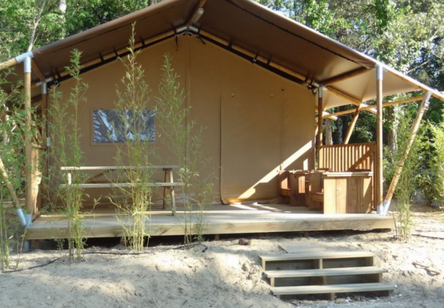 Accommodation - Tent Safari With Toilet Block - CHM de Montalivet