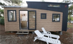 Huuraccommodatie(s) - Tiny Home - 15 M² - 2 Slaapkamers - Met Sanitair - CHM Monta