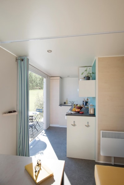 Mobil-home Standard 17m² 1 bedroom + Half-covered terrace on piles