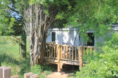 Mobile-home Confort 31m² 2 bedrooms - adapted to the people with reduced mobility +terrace