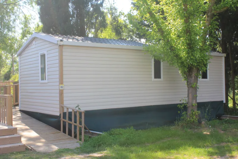 Mobil-Home Pmr Confort 31M² 2 Chambres + Terrasse Sur Pilotis