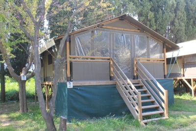 Lodge on piles Confort 34m² 2 bedrooms + sheltered terrace