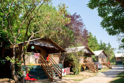 Lodge on piles Confort 34m² 2 bedrooms + sheltered terrace