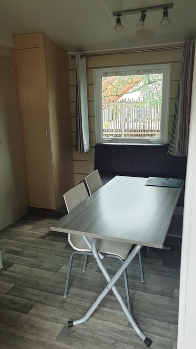 Mobil-home Confort - 24m² 2 bedrooms + terrace on piles