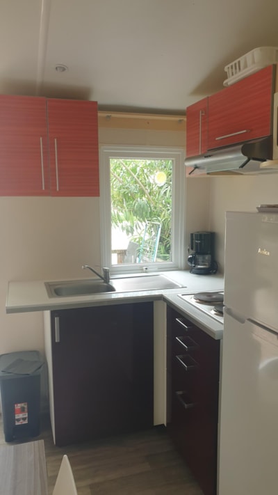 Mobil-home Confort - 24m² 2 bedrooms + terrace on piles