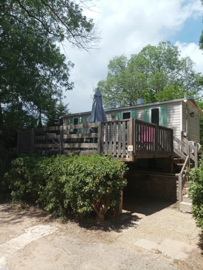 Mobil-home Confort 23m² 2 bedrooms + terrace on piles