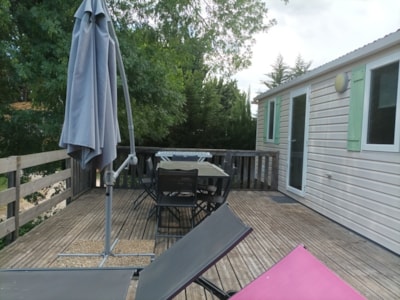 Mobil-home Confort 23m² 2 bedrooms + terrace on piles