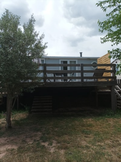 Mobil-home Confort 28m² 2 bedrooms + terrace on piles