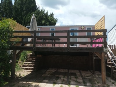 Mobil-home Confort 27m² 3 bedrooms + terrace on piles