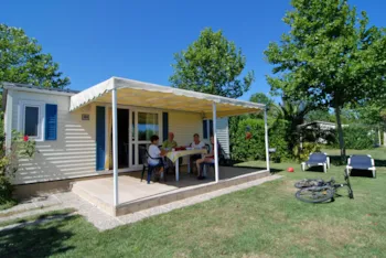 Mietunterkunft - Mobilhome Pop Für 4 Erwachsene Oder 2 Erwachsene Und 3 Kinder (Unter 12 Jahre) - Camping Aquarius