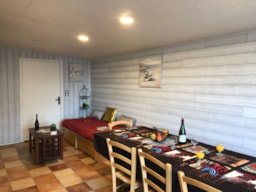 Mietunterkunft - Mobil Home 3 Chambres - Camping de la Plage